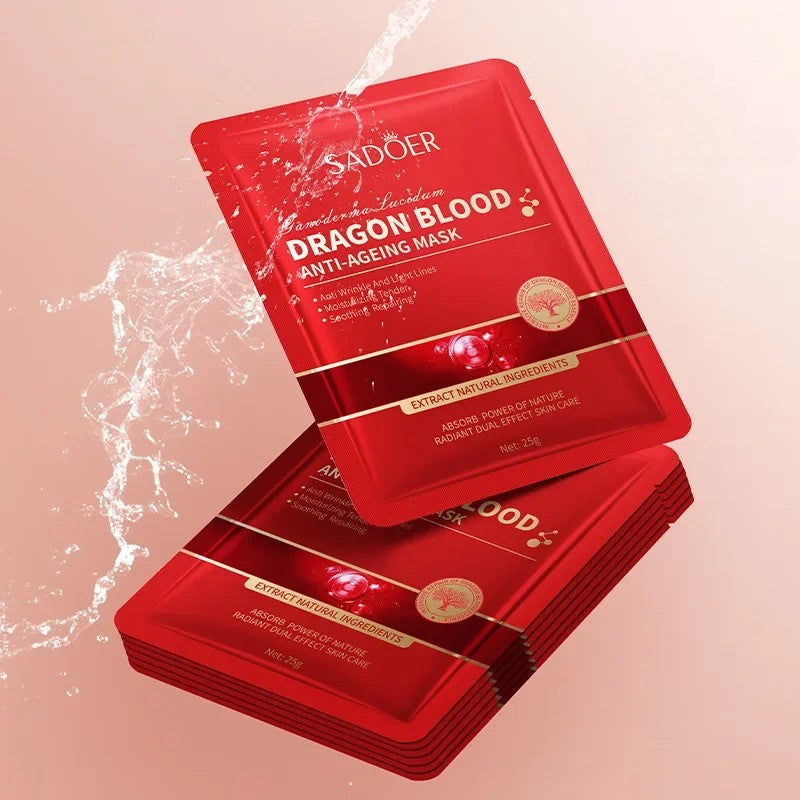 Dragon's Blood Masque visage 5 pcs