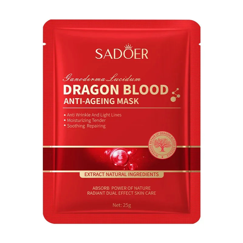 Dragon's Blood Masque visage 5 pcs